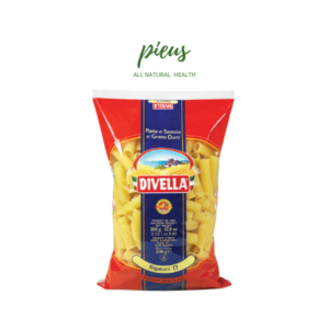 Nui ống tre số 17 | Rigatoni No.17 Divella 500g - Nui dinh dưỡng nhập khẩu Ý thơm ngon tốt cho sức khỏe