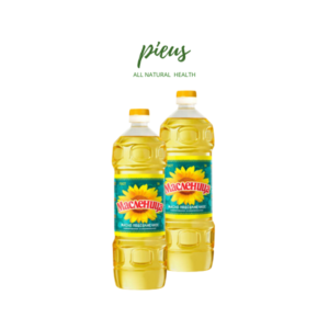 Dầu hướng dương tinh luyện hạng nhất | Refined Deodorised Sunflower Oil First class Maslenitsa 1 Lit