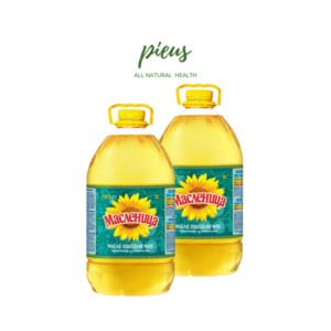 Dầu hướng dương tinh luyện hạng nhất | Refined Deodorised Sunflower Oil First class Maslenitsa 5 Lit