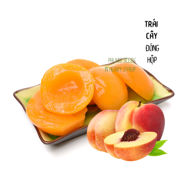 Đào Cắt Nửa Trái Ngâm Nước Đường | Yellow Peaches in Syrup Del Monte 420g