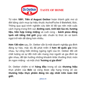 Tinh bột bắp | Corn Starch Dr.Oetker Nona 400 g - Nguyên liệu thực phẩm Thương hiệu Đức | Sản xuất Malaysia