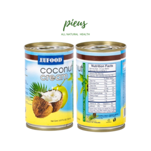 Nước cốt dừa đậm đặc | Coconut Cream Eufood 165ml