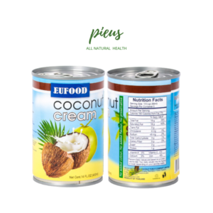 Nước cốt dừa đậm đặc | Coconut Cream Eufood 400ml