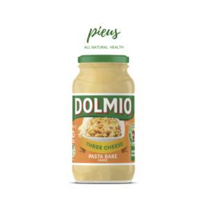 Sốt Mì Ý Đút Lò 3 Vị Phô Mai | Three Cheese Pasta Bake Sauce Dolmio 490g - Sốt mỳ ý spaghetti nhập khẩu Úc hương vị thơm ngon